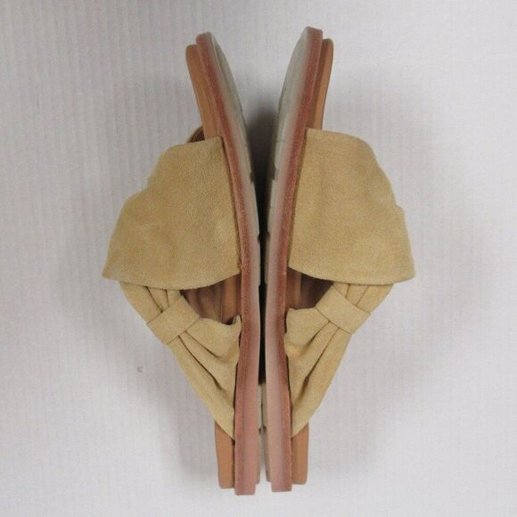 KORK EASE Zel Suede Sandal Womens Sz 11 Slip On Open Toe Leather Slide NEW - Picture 8 of 10